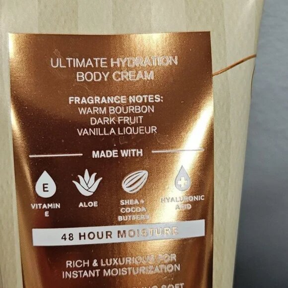 Bath & Body Works COZY VANILLA BOURBON 3 Piece Body Care Bundle Set - Picture 4 of 4